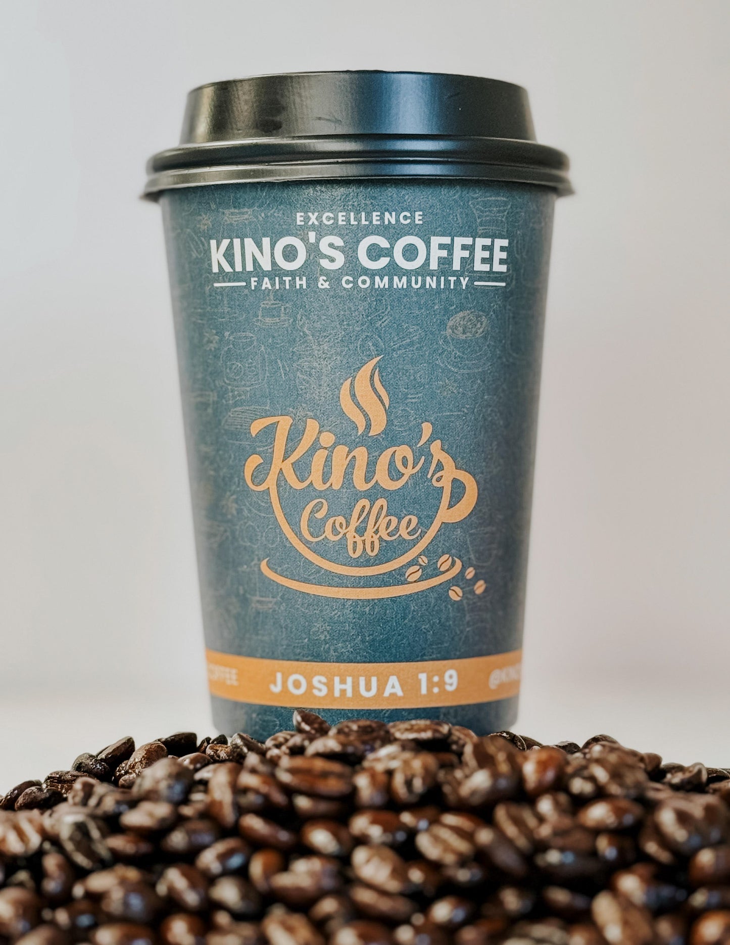 Kinos Coffee - Timber Dark Roast, Mexican Chiapas Beans, Premium SHG EP Arabica Blend - 12 oz